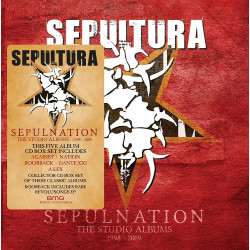 SEPULTURA - SEPULNATION - THE STUDIO ALBUMS 1998 - 2009 (5 CD)