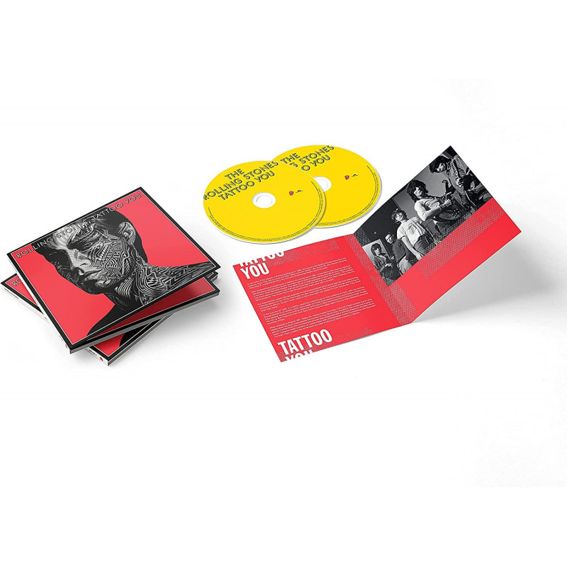 THE ROLLING STONES - TATTO YOU - 40TH ANNIVERSARY (2 CD) DELUXE