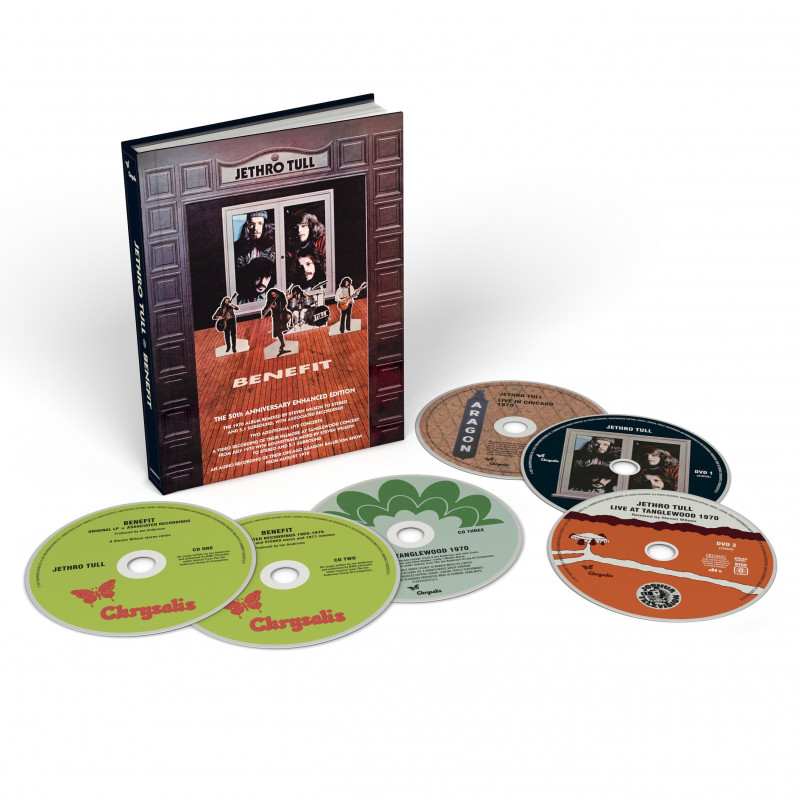 JETHRO TULL - BENEFIT (50TH ANNIVERSARY EDITION) (4 CD + 2 DVD)