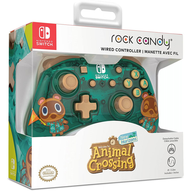 SW MANDO PRO CON CABLE ANIMAL CROSSING NEW HORIZONS BLUE ROCK CANDY