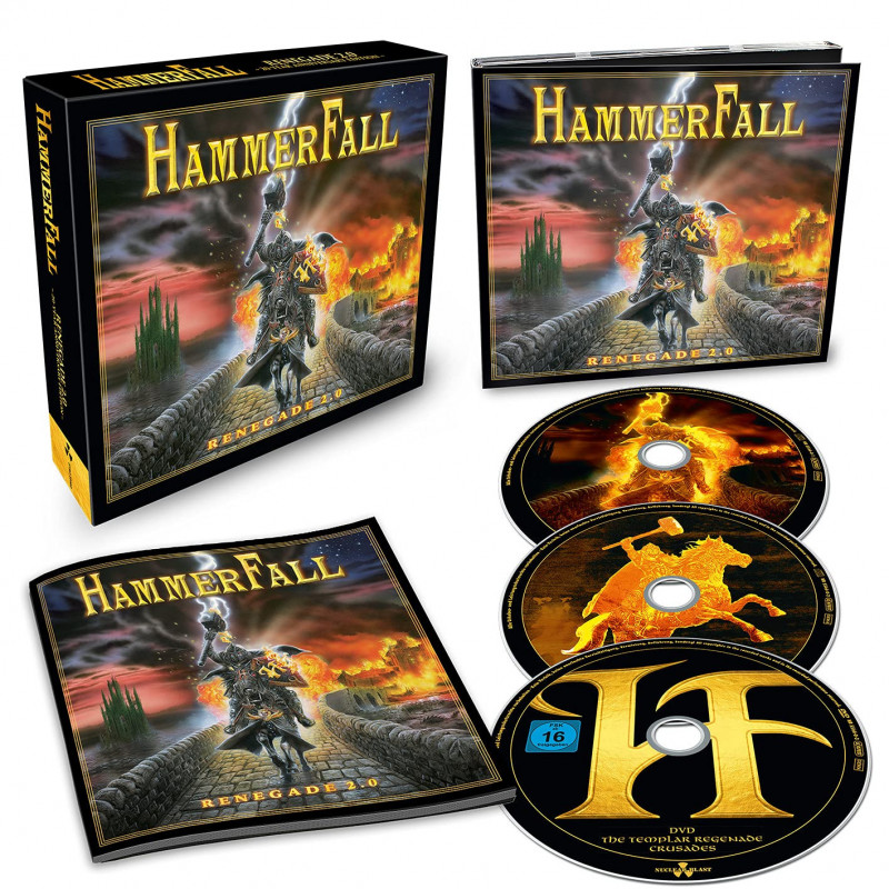 HAMMERFALL - RENEGADE 20 YEAR ANNIVERSARY EDITION (2 CD + DVD)