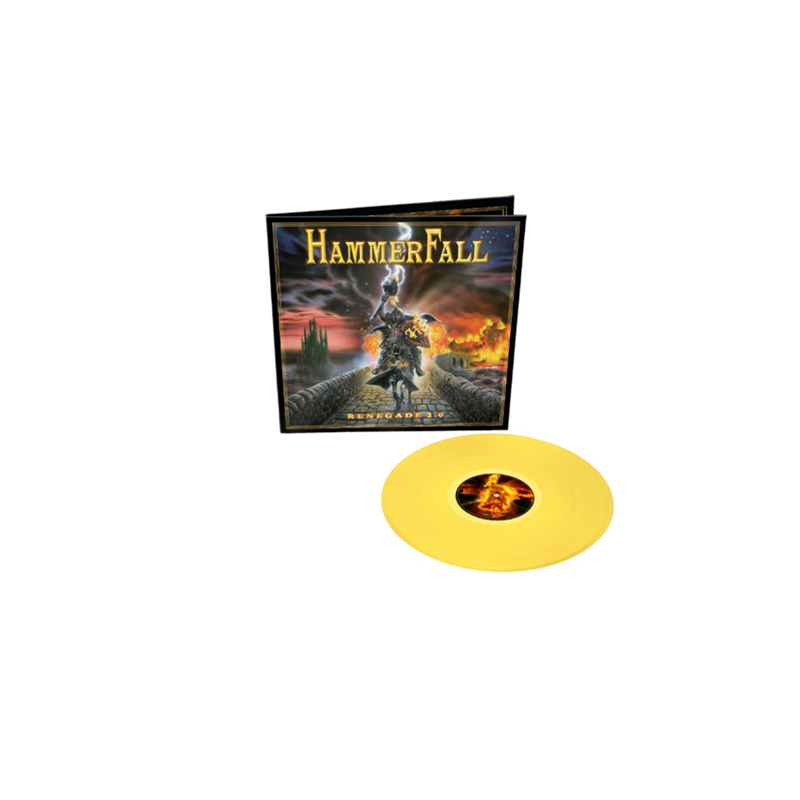 HAMMERFALL - RENEGADE 20 YEAR ANNIVERSARY EDITION (LP-VINILO) AMARILLO