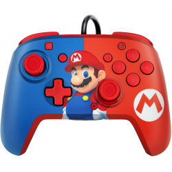 SW MANDO PRO CON CABLE SUPER MARIO BLUE/RED PDP