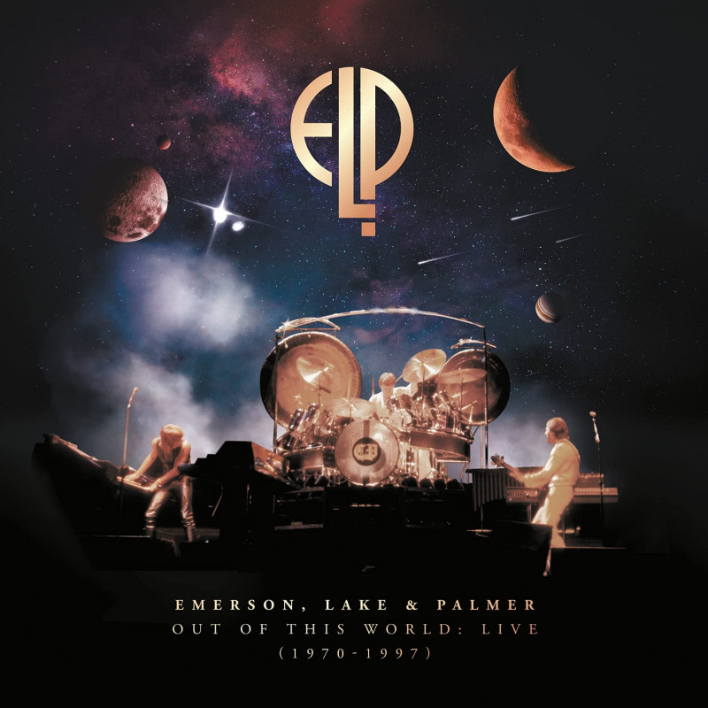 EMERSON, LAKE & PALMER - OUT OF THIS WORLD LIVE(1970-1997) (10 LP-VINILO) BOX