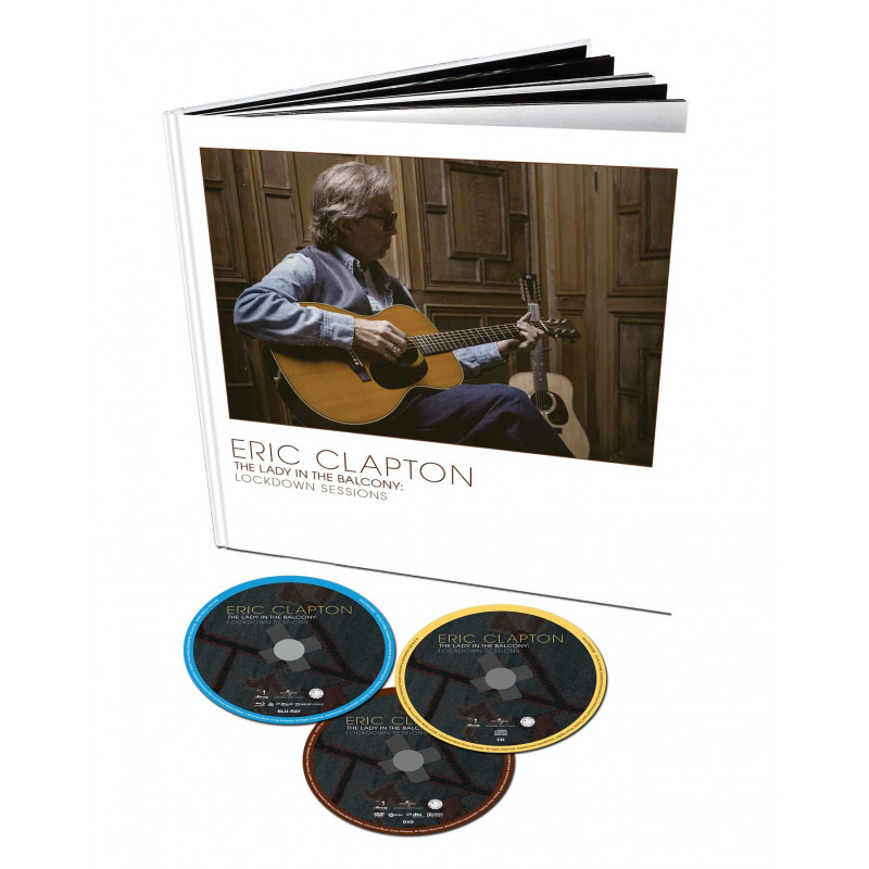 ERIC CLAPTON - LADY IN THE BALCONY: LOCKDOWN SESSIONS (CD + DVD + BLU-RAY) DELUXE