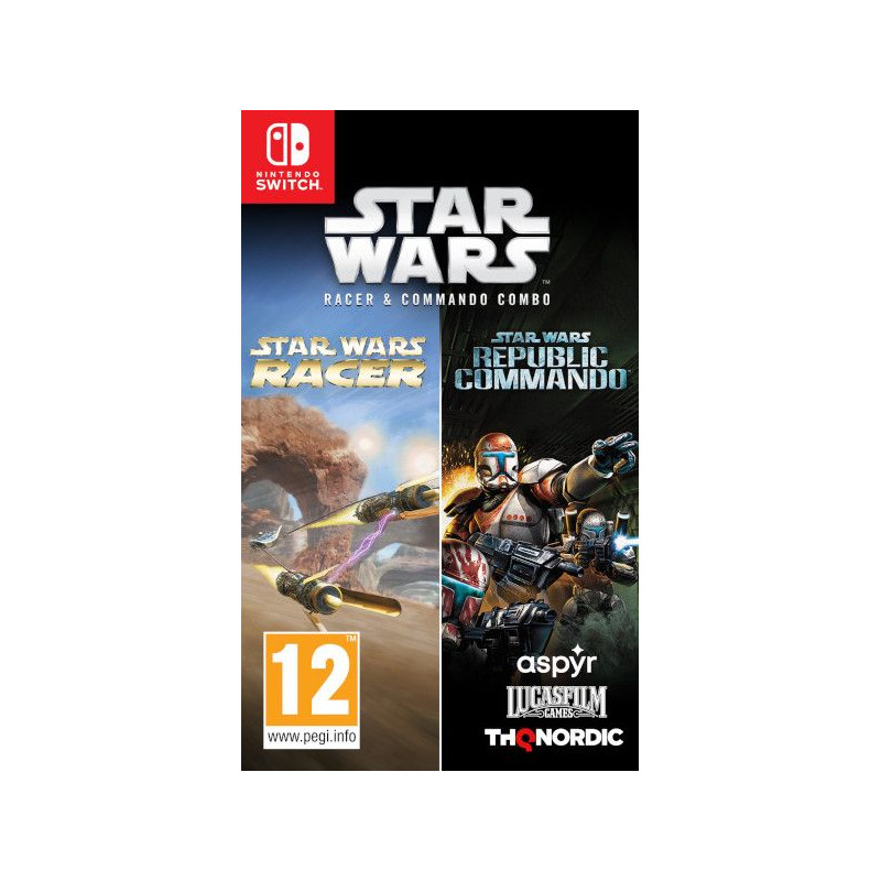 SW STAR WARS RACER & COMMANDO COMBO (STAR WARS RACER + STAR WARS REPUBLIC COMMANDO)