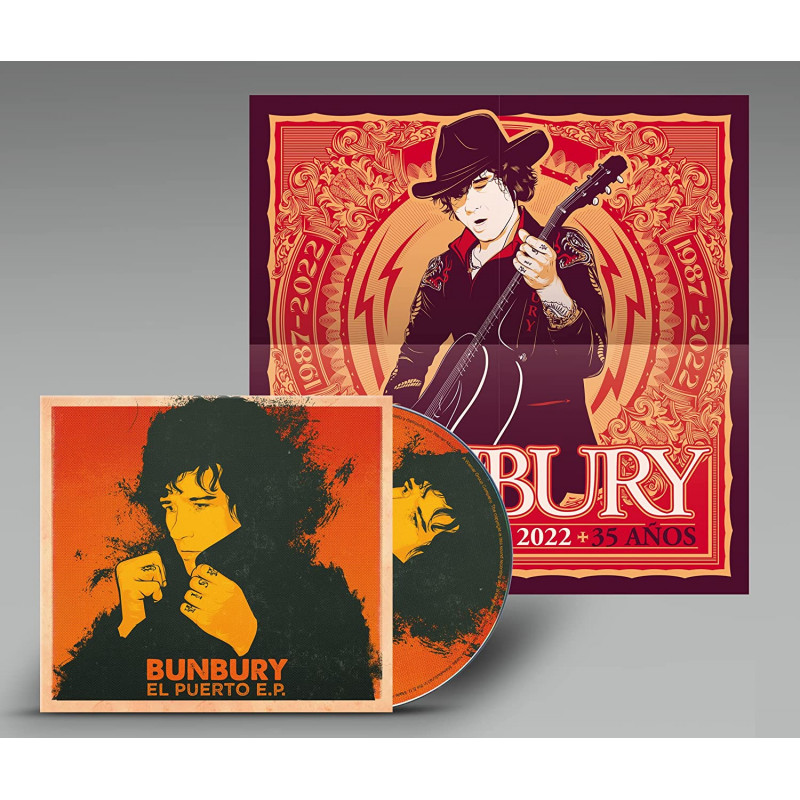 BUNBURY - EL PUERTO EP + POSTER (CD)