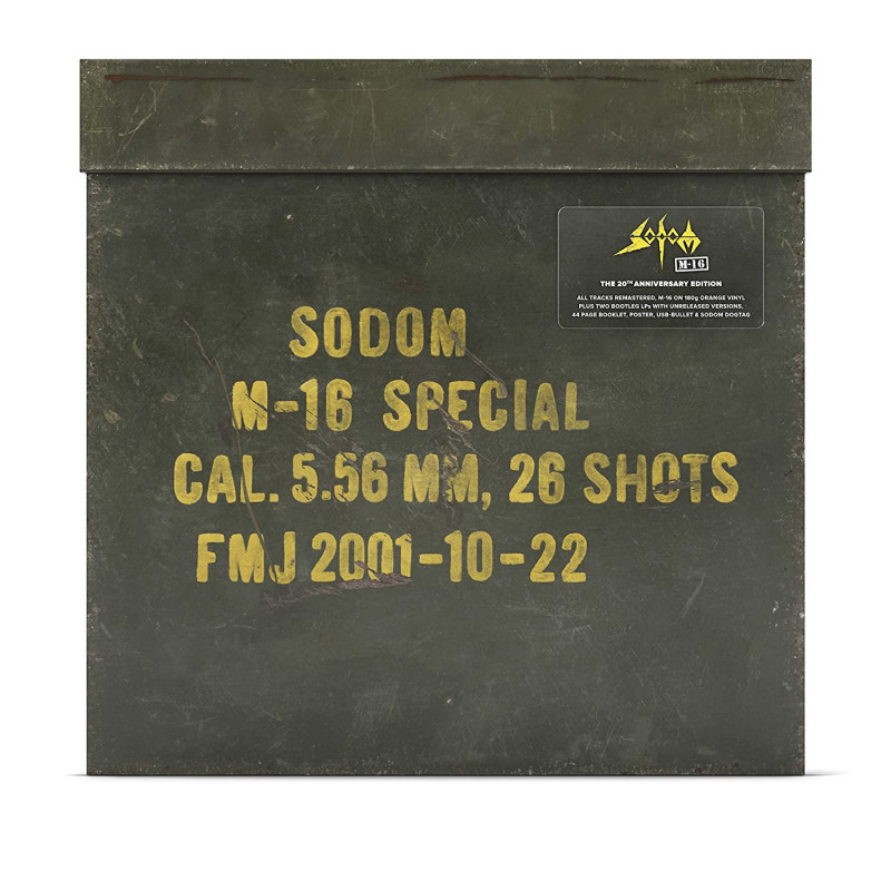 SODOM - M-16 (20TH ANNIVERSARY EDITION) (4 LP-VINILO)