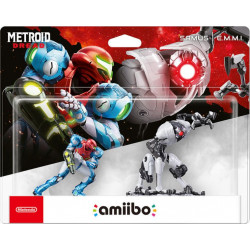 AMIIBO FIGURA METROID DREAD: SAMUS & E.M.M.I. (PACK 2 EN 1)