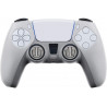 PS5 FUNDA SILICONA + GRIPS TRANSPARENTE FR-TEC