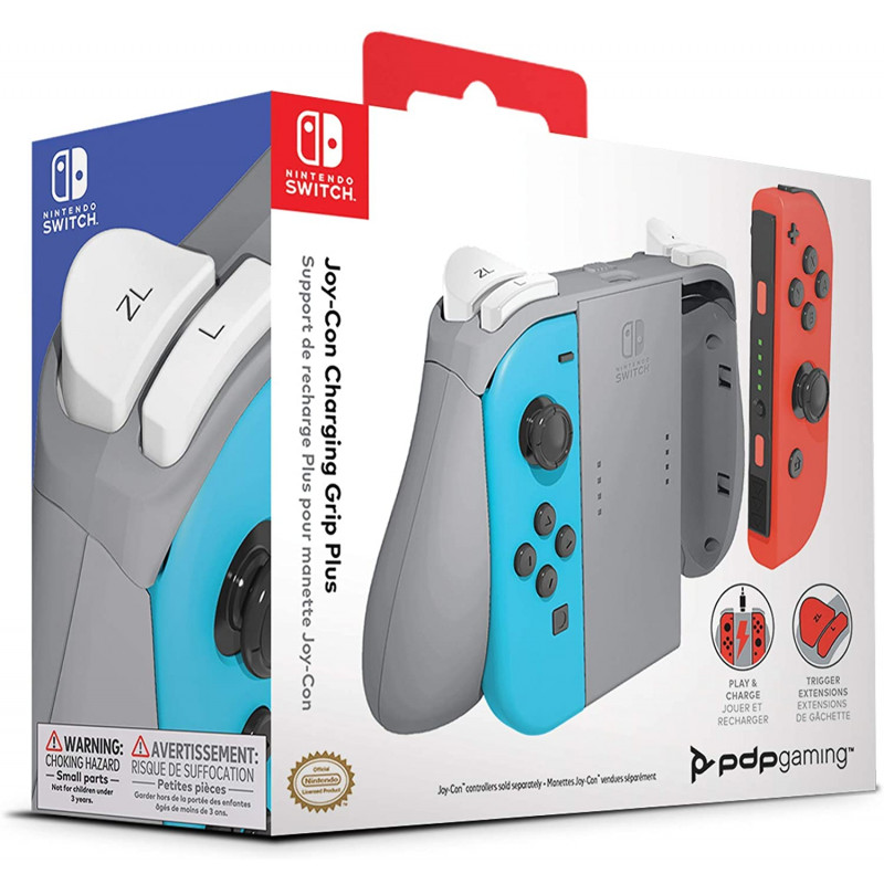 SW CARGADOR GRIP PLUS JOY-CON PDP