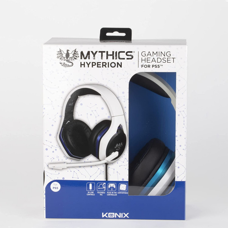 PS5 AURICULARES HYPERION MYTHICS KONIX