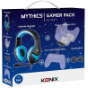 PS4 AURICULARES GAMER PACK: AURICULAR + BASE + GRIPS  KONIX