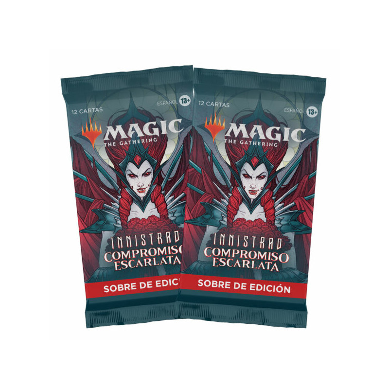 MAGIC INNISTRAD COMPROMISO ESCARLATA SOBRES DE EDICIÓN