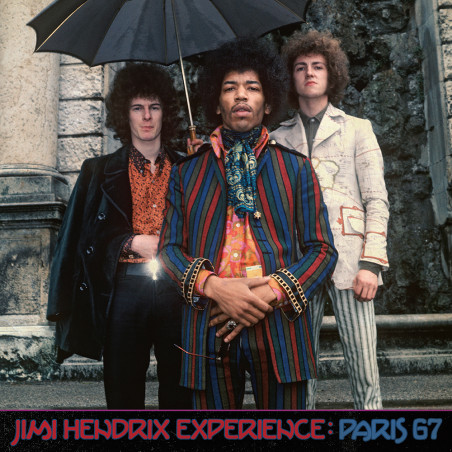 THE JIMI HENDRIX EXPERIENCE - PARIS 67 (LP-VINILO) COLOR