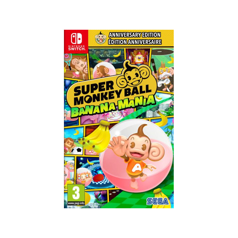 SW SUPER MONKEY BALL BANANA MANIA LAUNCH EDITION