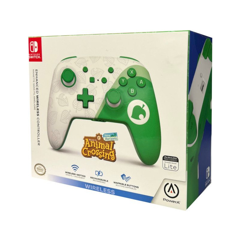 SW MANDO PRO WIRELESS ANIMAL CROSSING: NEW HORIZONS HOJA POWER A