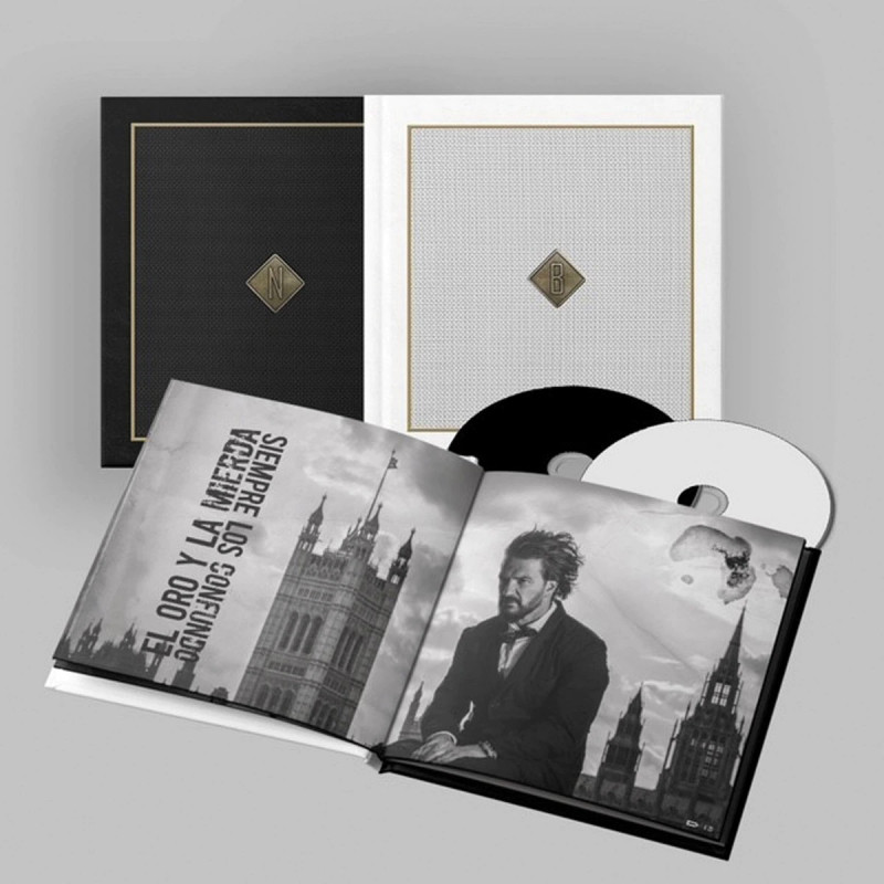 RICARDO ARJONA - BLANCO Y NEGRO (2 CD) BOOK SET