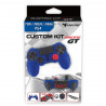 PS4 FUNDA SILICONA + GRIPS RACING GT SUBSONIC