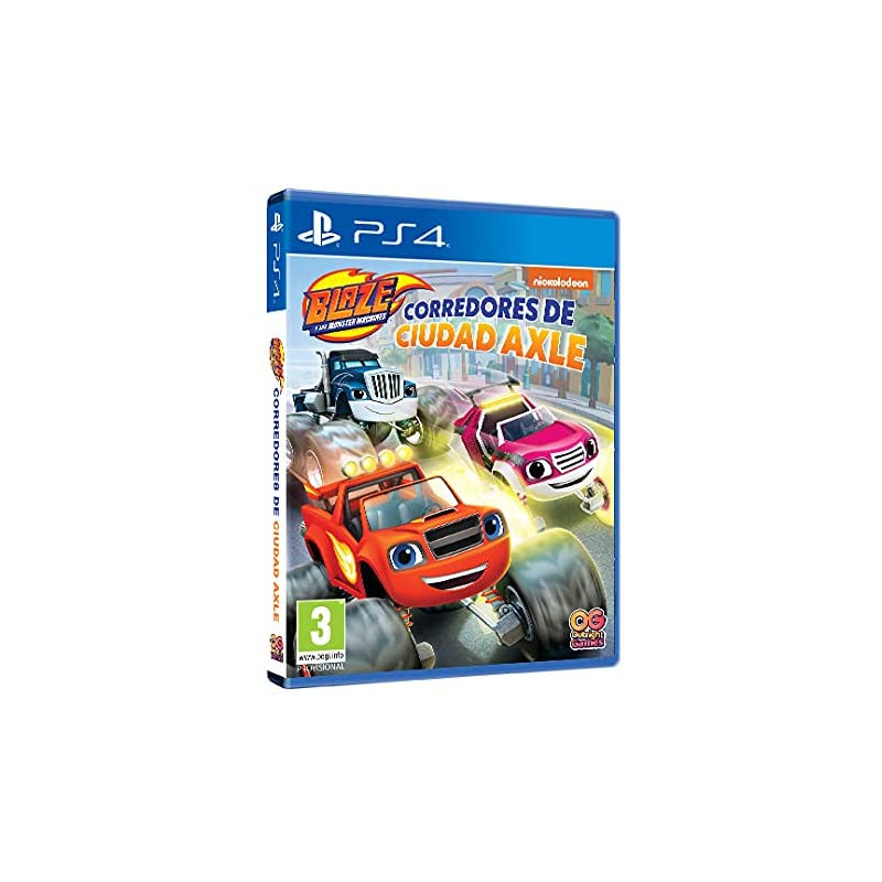 PS4 BLAZE Y LOS MONSTER MACHINES CORREDORES DE CIUDAD AXLE