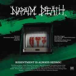 NAPALM DEATH - RESENTMENT IS ALWAYS SEISMIC - A FINAL THROW OF THROES (LP-VINILO)