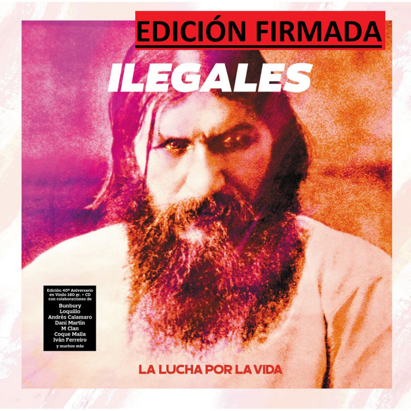 ILEGALES - LA LUCHA POR LA VIDA (CD) EDICIÓN FIRMADA