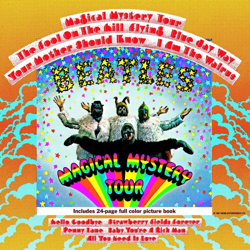 beatles magical mystery tour vinyl with book value
