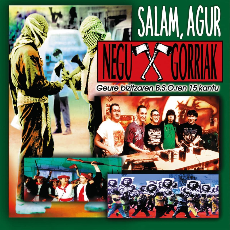 NEGU GORRIAK - SALAM, AGUR (LP-VINILO)