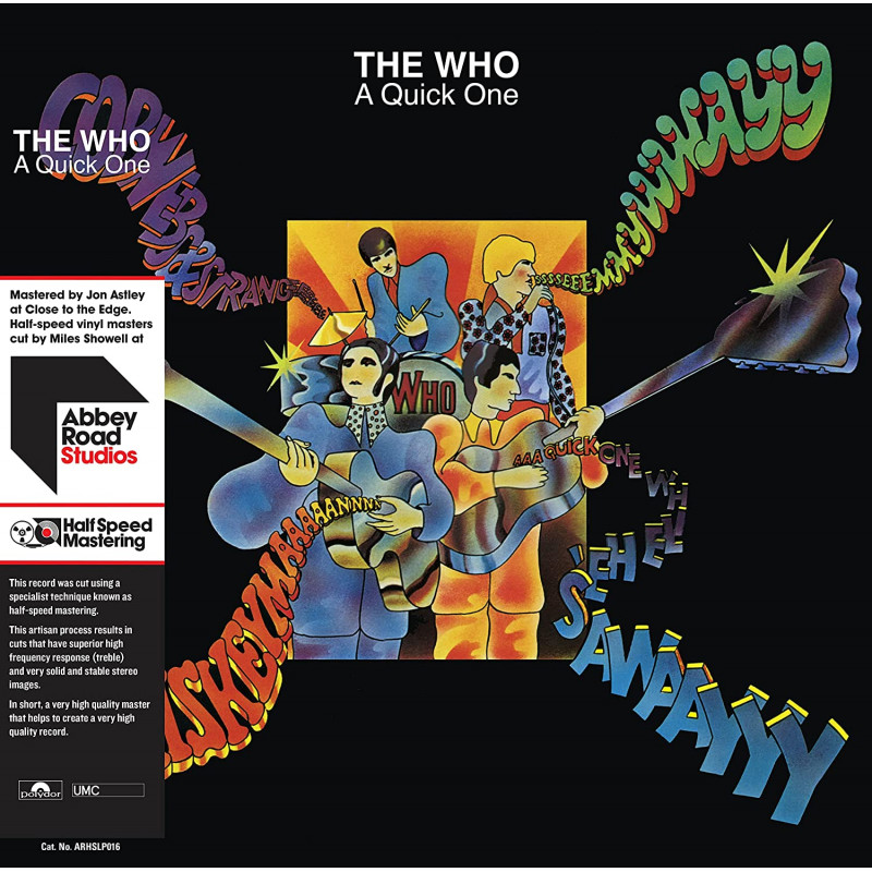 THE WHO - A QUICK ONE (HALF-SPEED REMASTERED 2021) (LP-VINILO)