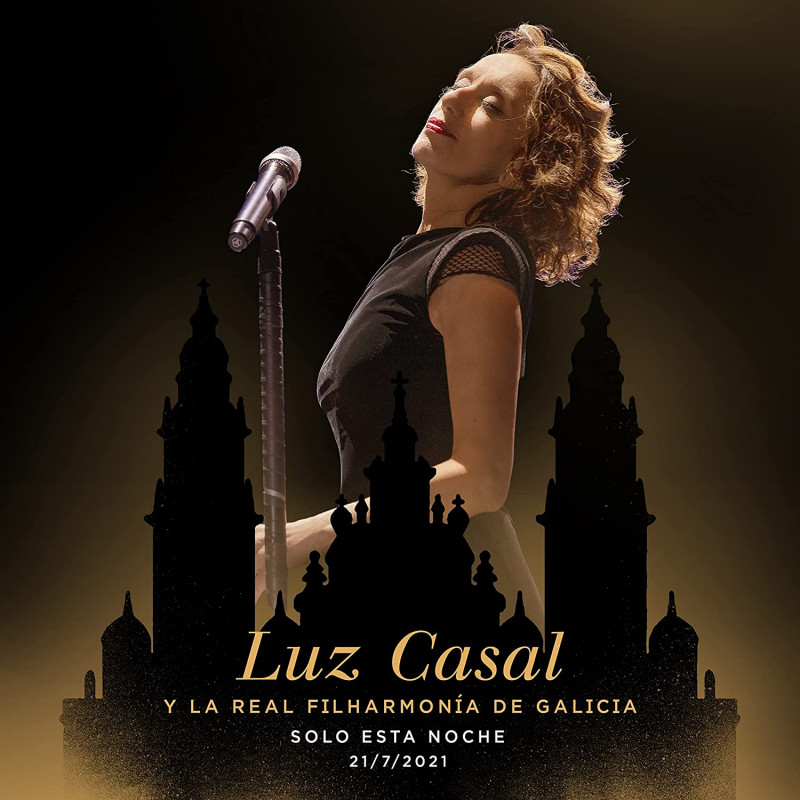 LUZ CASAL - LUZ CASAL Y LA REAL FILHARMONÍA DE GALICIA SOLO ESTA NOCHE 21/7/2021 (2 LP-VINILO)