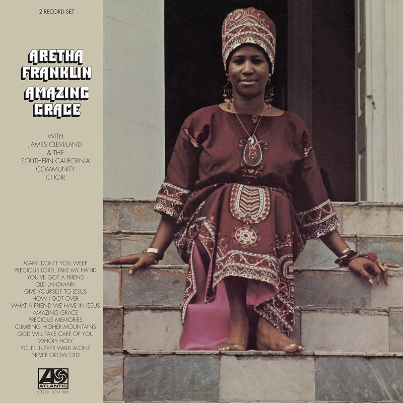 ARETHA FRANKLIN - AMAZING GRACE ( 2 LP-VINILO) BLANCO