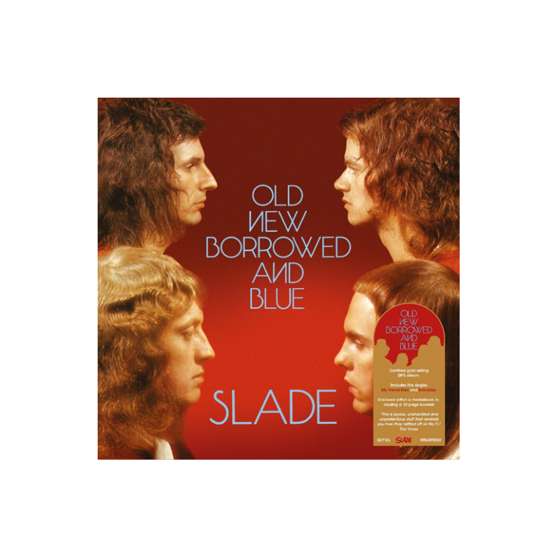 SLADE - OLD NEW BORROWED AND BLUE (CD) DELUXE EDITION 2022 RE-ISSUE
