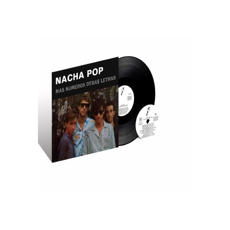 NACHA POP - MAS NÚMEROS, OTRAS LETRAS (LP-VINILO + CD)