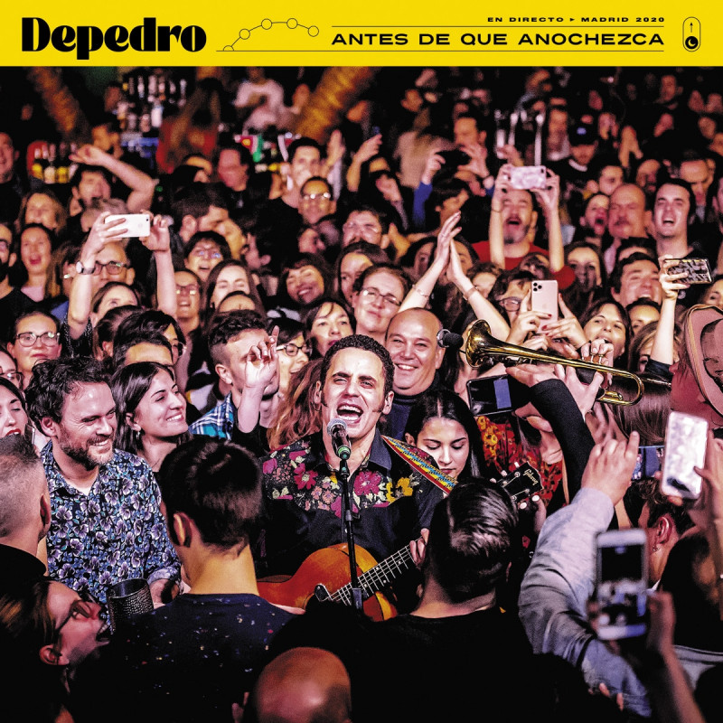 DEPEDRO - ANTES QUE ANOCHEZCA - DIRECTO EN MADRID (2 LP-VINILO + CD)