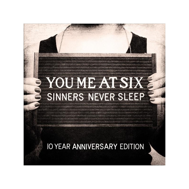 YOU ME AT SIX - SINNER NEVER SLEEP (10TH ANNIVERSARY) (3 LP-VINILO) DELUXE