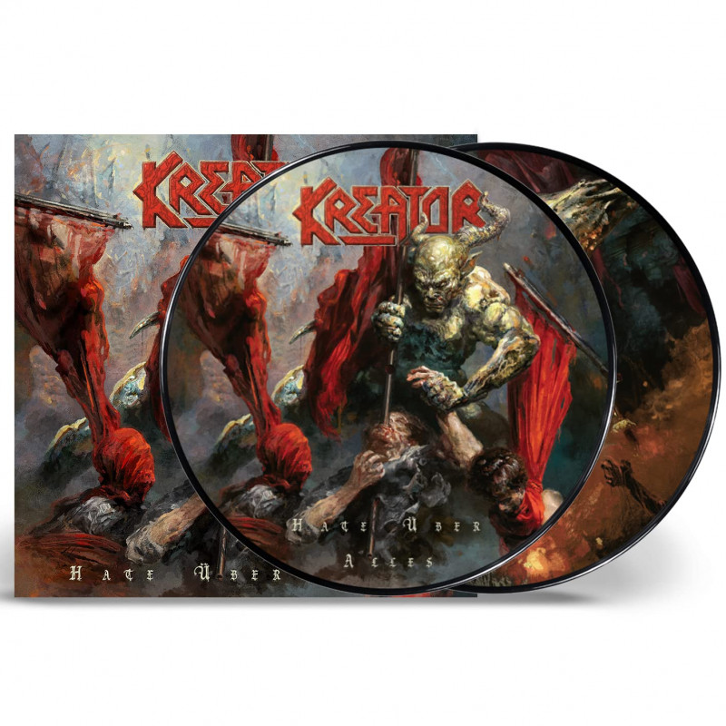 KREATOR - HATE ÜBER ALLES (2 LP-VINILO) PICTURE TRIFOLD