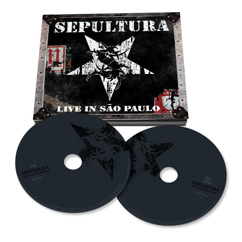 SEPULTURA - LIVE IN SAO PAULO (CD + DVD)