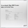 BILL EVANS TRIO - EVERYBODY DIGS (LP-VINILO) TRANSPARENTE
