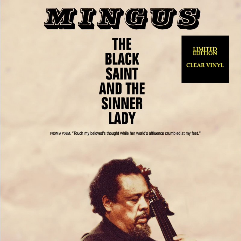 CHARLES MINGUS - THE BLACK SAINT AND THE SINNER (LP-VINILO) TRANSPARENTE