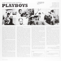 CHET BAKER - PLAYBOYS (LP-VINILO) TRANSPARANTE