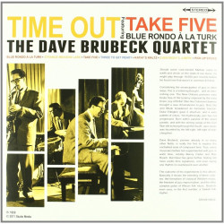 DAVE BRUBECK QUARTET - TIME OUT (LP-VINILO) TRANSPARENTE