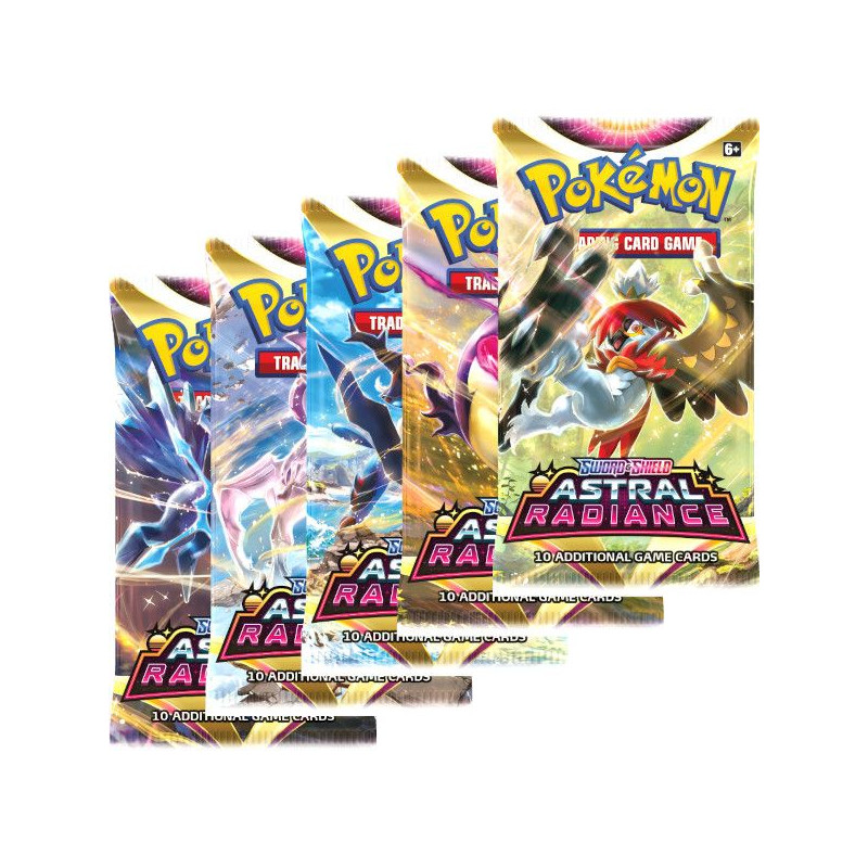 SOBRE CARTAS POKEMON TRADING CARD SWORD & SHIELD ASTRAL RADIANCE