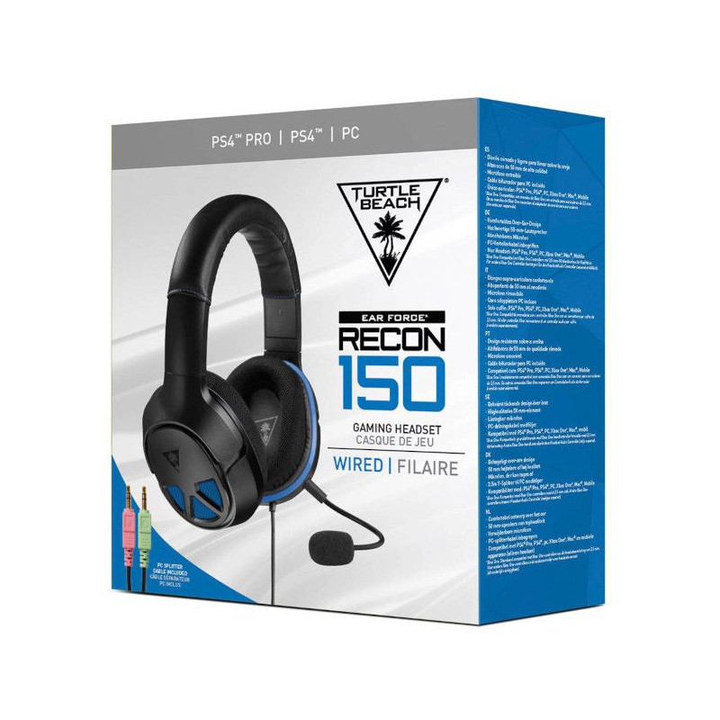 PS5 AURICULARES RECON 150 NEGRO TURTLE BEACH