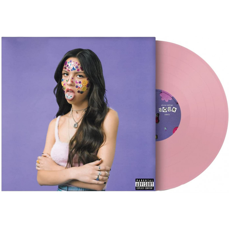 OLIVIA RODRIGO - SOUR (LP-VINILO) COLOR BABY PINK