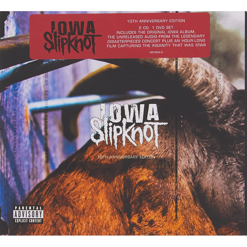 SLIPKNOT - IOWA (10TH ANNIVERSARY EDITION) (2 CD + DVD)