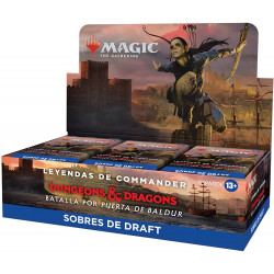 MAGIC BATALLA POR PUERTA DE BALDUR LEYENDAS DE COMMANDER DUNGEONS & DRAGONS SOBRES DE DRAFT