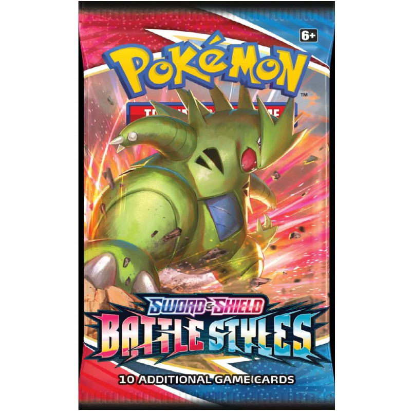 SOBRE CARTAS POKEMON TRADING CARD SWORD & SHIELD BATTLE STYLES