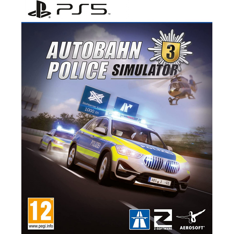 PS5 AUTOBAHN POLICE SIMULATOR 3