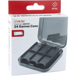 SW CAJA PARA JUEGOS  NEGRO FR-TEC (PARA 24 CARTUCHOS)