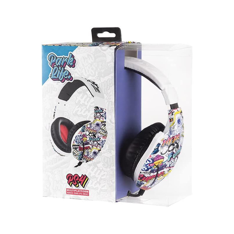 PS4 AURICULARES GRAFFITI LIFE INDECA